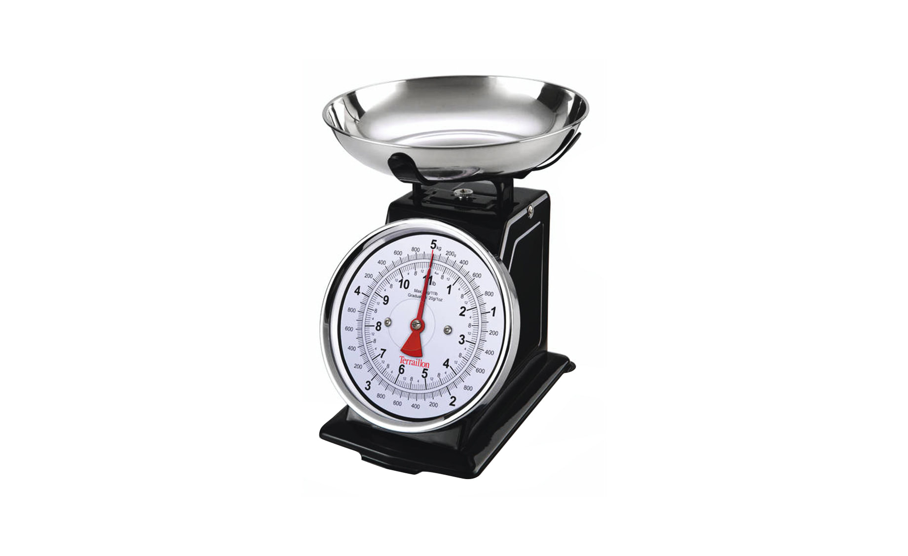 Terraillon TRADITION 500 CRNA kuhinjska vaga