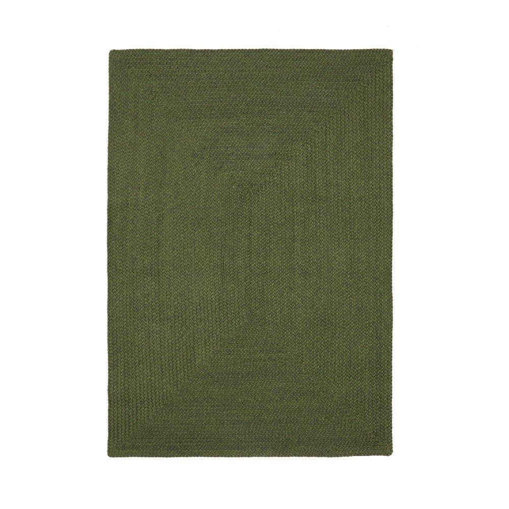 Zeleni unutarnji i vanjski tepih od recikliranih vlakna 160x230 cm Despas – Kave Home