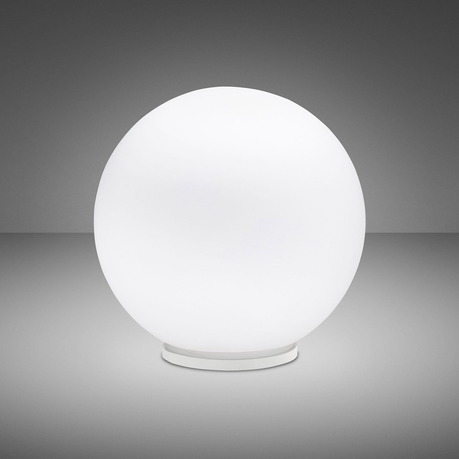 Fabbian Lumi Sfera stolna lampa, ležeća, Ø 35 cm