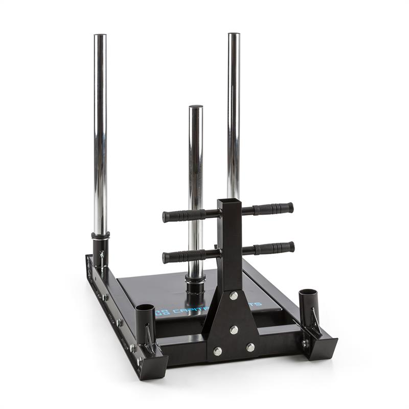 Capital Sports Sledster Plus, sanjke za opterećenje, čelik, masivne, Ø 50 mm