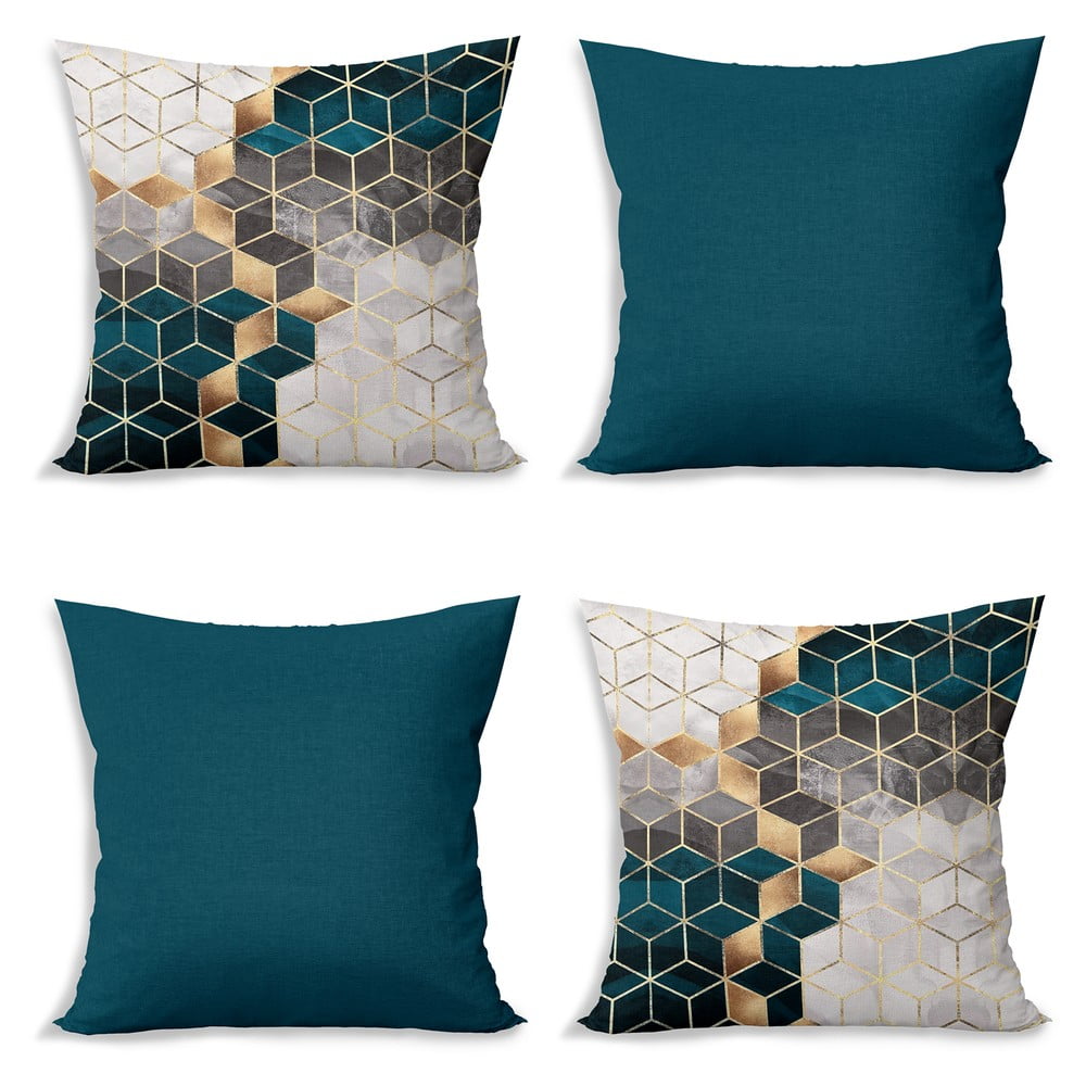 Jastučnice u setu od 4 kom 43x43 cm Optic - Minimalist Cushion Covers