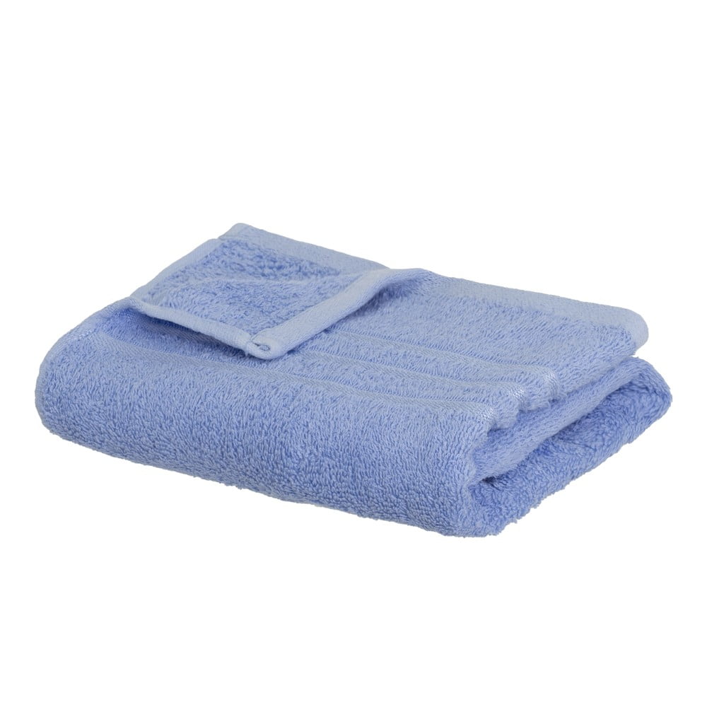 Plavi pamučan ručnik od frotira 50x100 cm Simple – Casa Selección