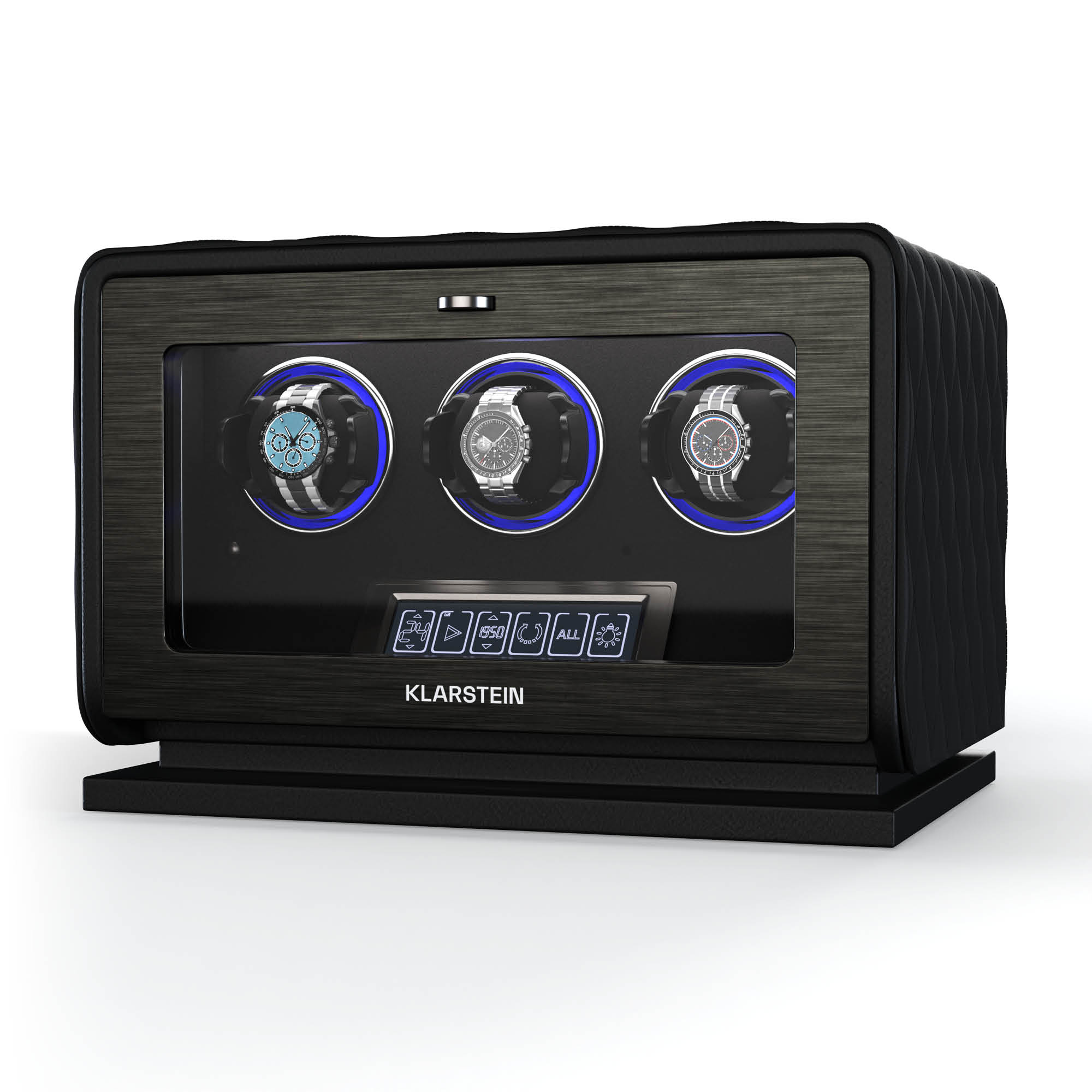 Klarstein LuminousTime navijač satova, 3 sata, mnoštvo postavki, LED, 10 dB