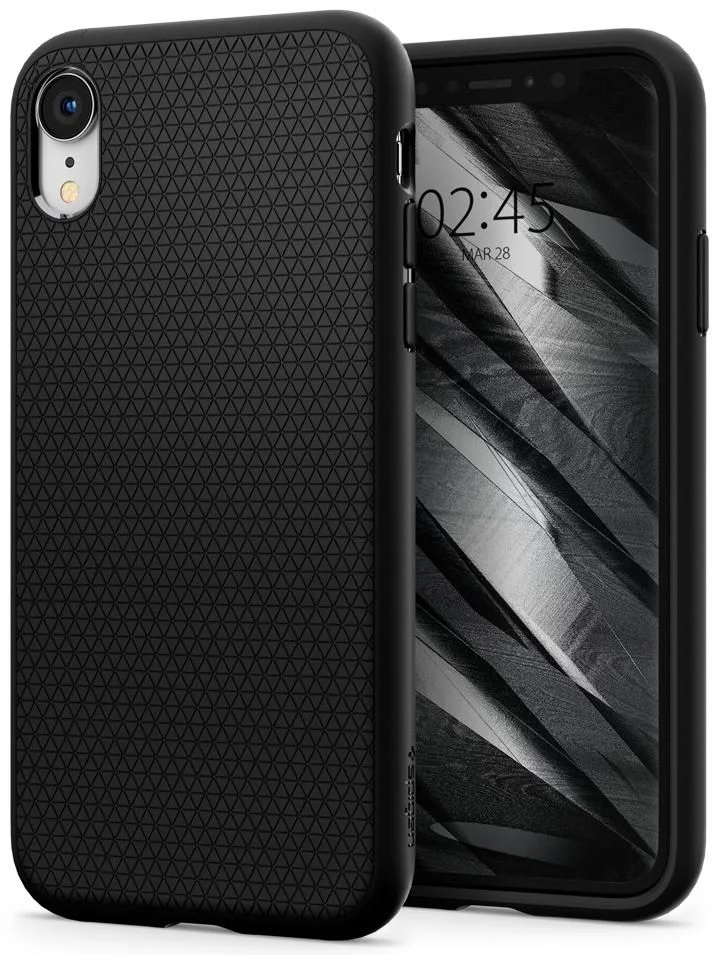 Maska SPIGEN - iPhone XR Case Liquid Air, Black (064CS24872)