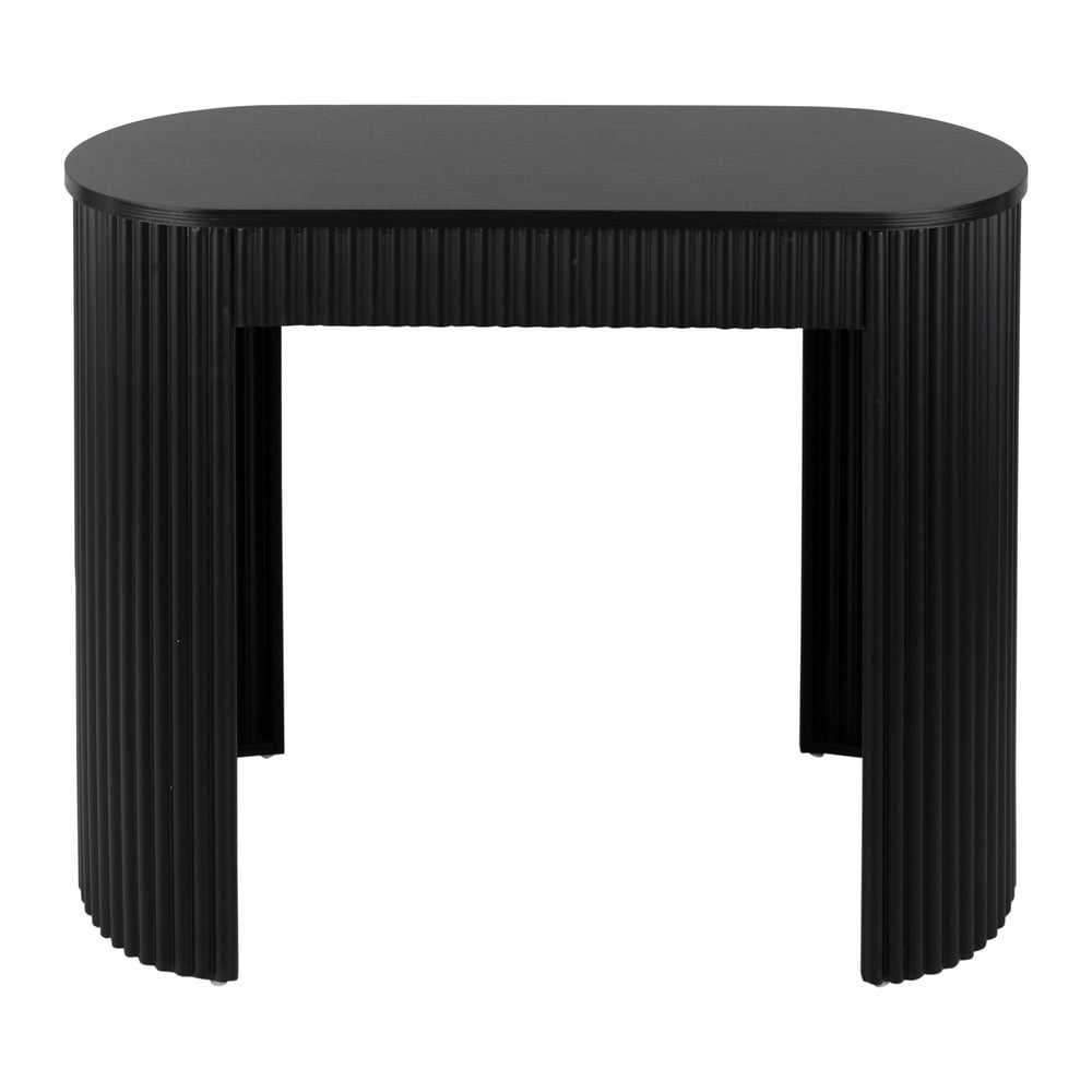 Crni metalni pomoćni stol 40x100 cm Estriado  – Leitmotiv