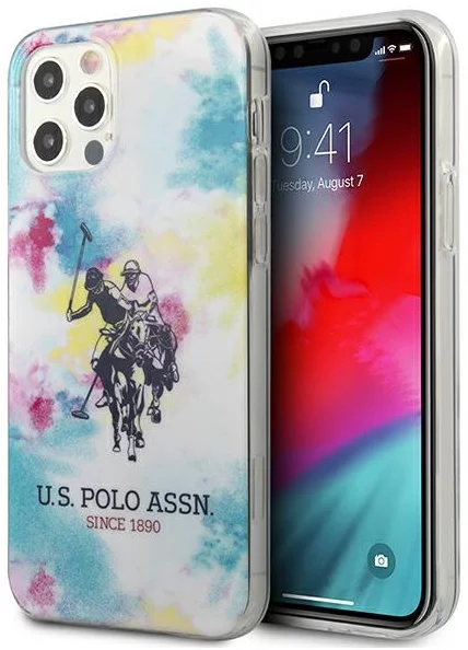 Maska US Polo USHCP12LPCUSML iPhone 12 Pro Max 6,7" multicolor Tie & Dye Collection (USHCP12LPCUSML)