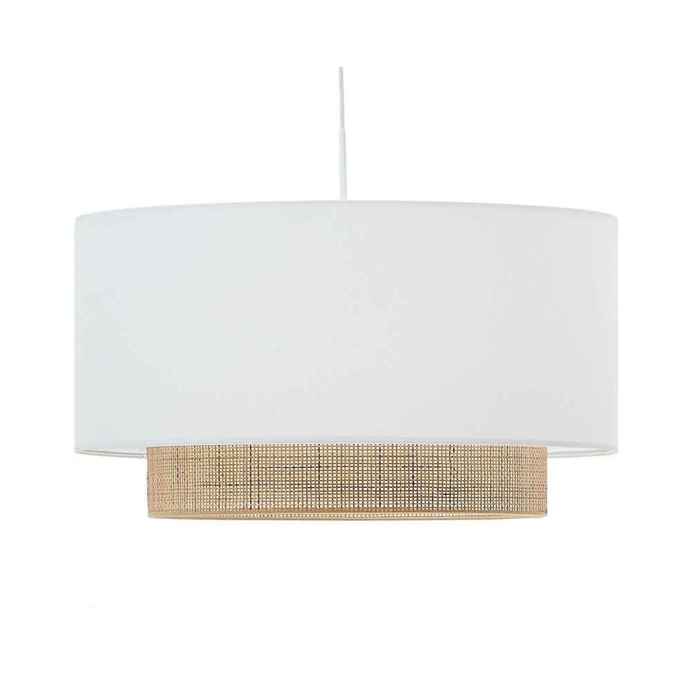Bijelo/u prirodnoj boji tekstilno sjenilo ø 60 cm Erna – Kave Home