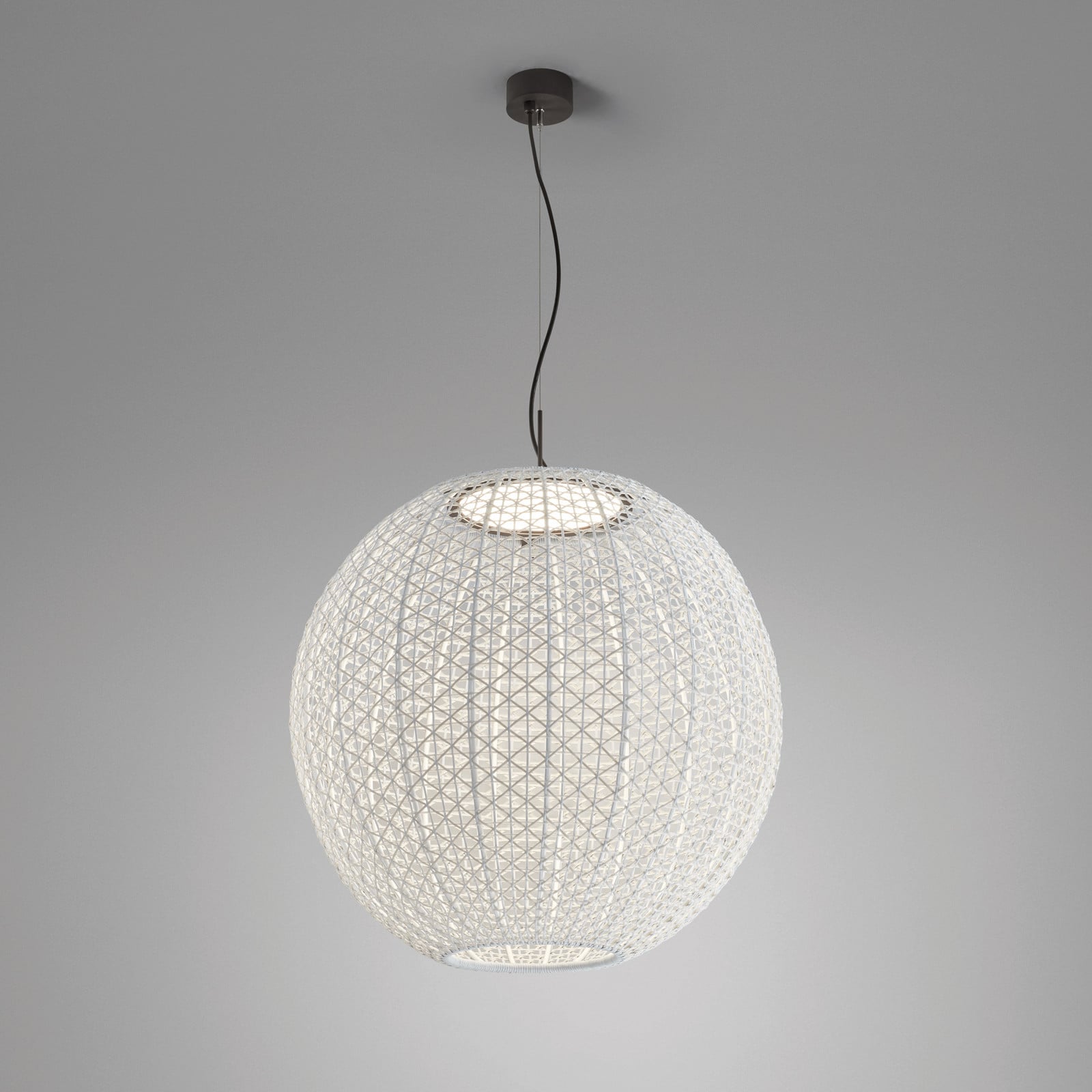Bover Nans Sphere S/80 LED vanjski viseći svjetlo bež