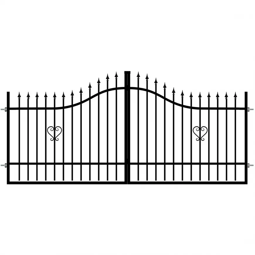 Vrata Topaz 3,5m/1,3-1,6m RAL9005
