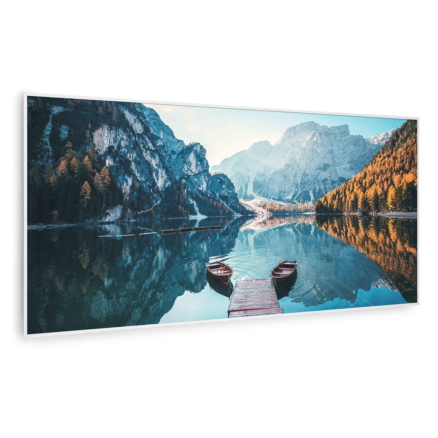 Klarstein Wonderwall Air Art Smart, infracrveni grijač, vodoravno more, 120 x 60 cm, 700 W