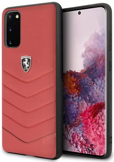 Maska Ferrari Hardcase FEHQUHCS62RE S20 G980 red (FEHQUHCS62RE)