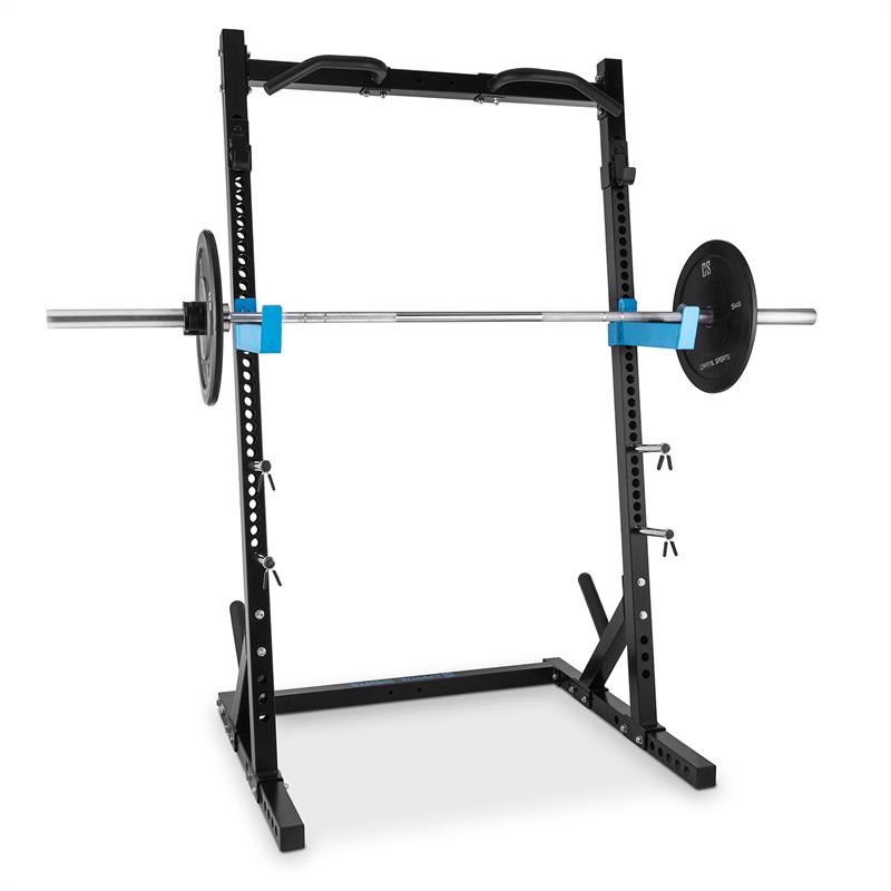 Capital Sports Racktor, crna, stalak za utege Half Rack, čelik