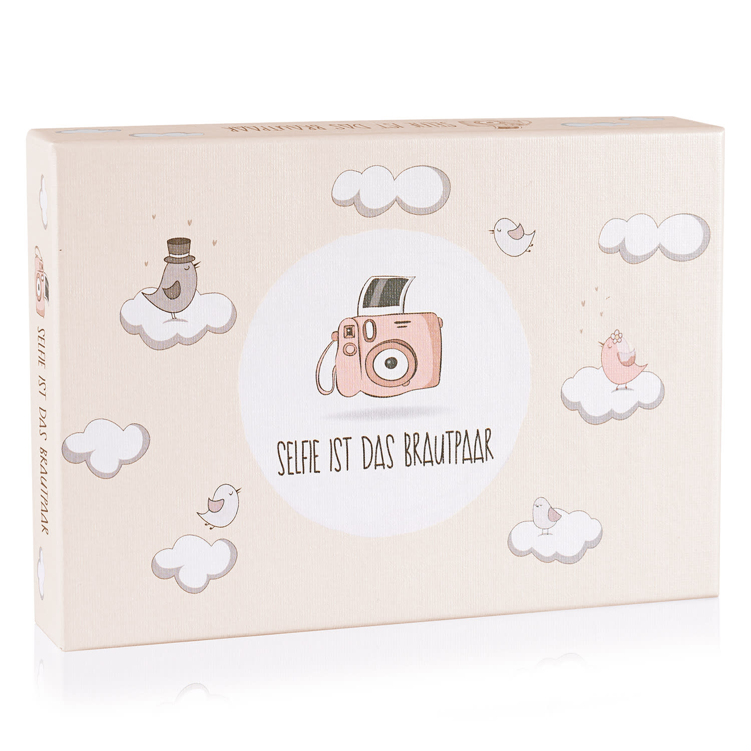 Spielehelden Selfie ist das Brautpaar XXL Igra za vjenčanja Igra spoznaje 112  karata