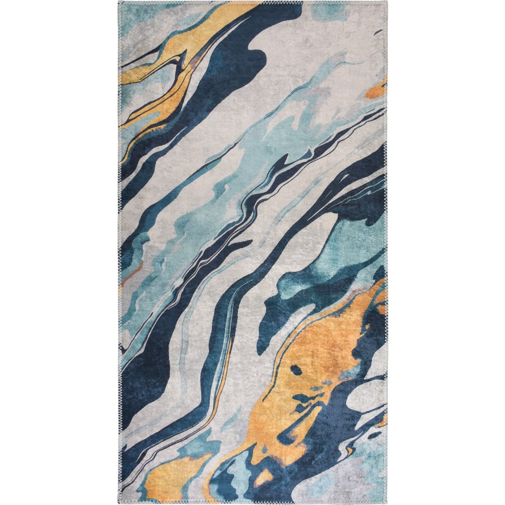 Žuta /plava periva staza 80x200 cm Colors of Joy – Vitaus