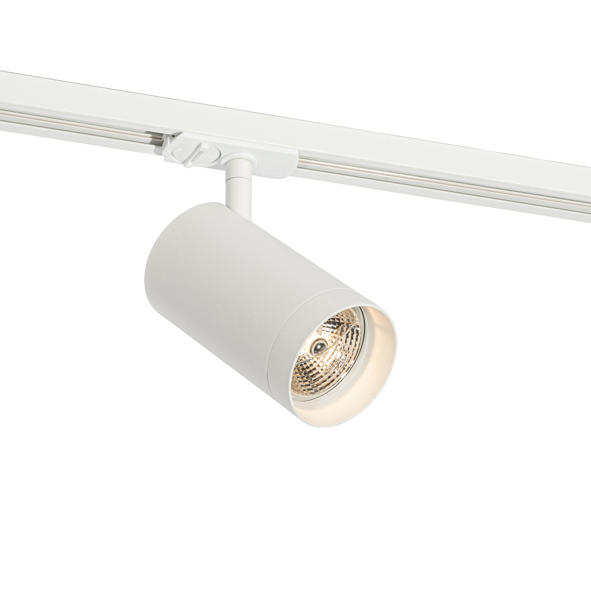 Moderni reflektor bijeli za 1-fazni sustav tračnica 70 mm - Iconic Jeana Luxe