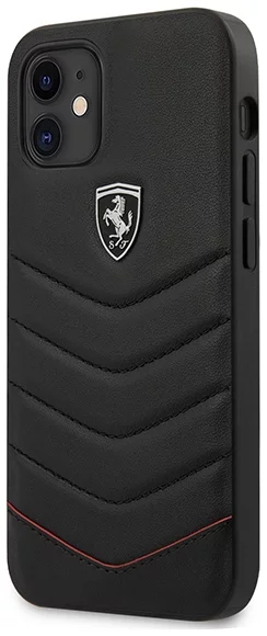 Maska Ferrari FEHQUHCP12SBK iPhone 12 mini 5,4" black hardcase Off Track Quilted (FEHQUHCP12SBK)