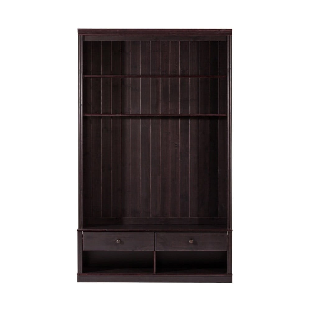 Smeđi TV set od masivnog bora 140x223 cm Anita – Støraa