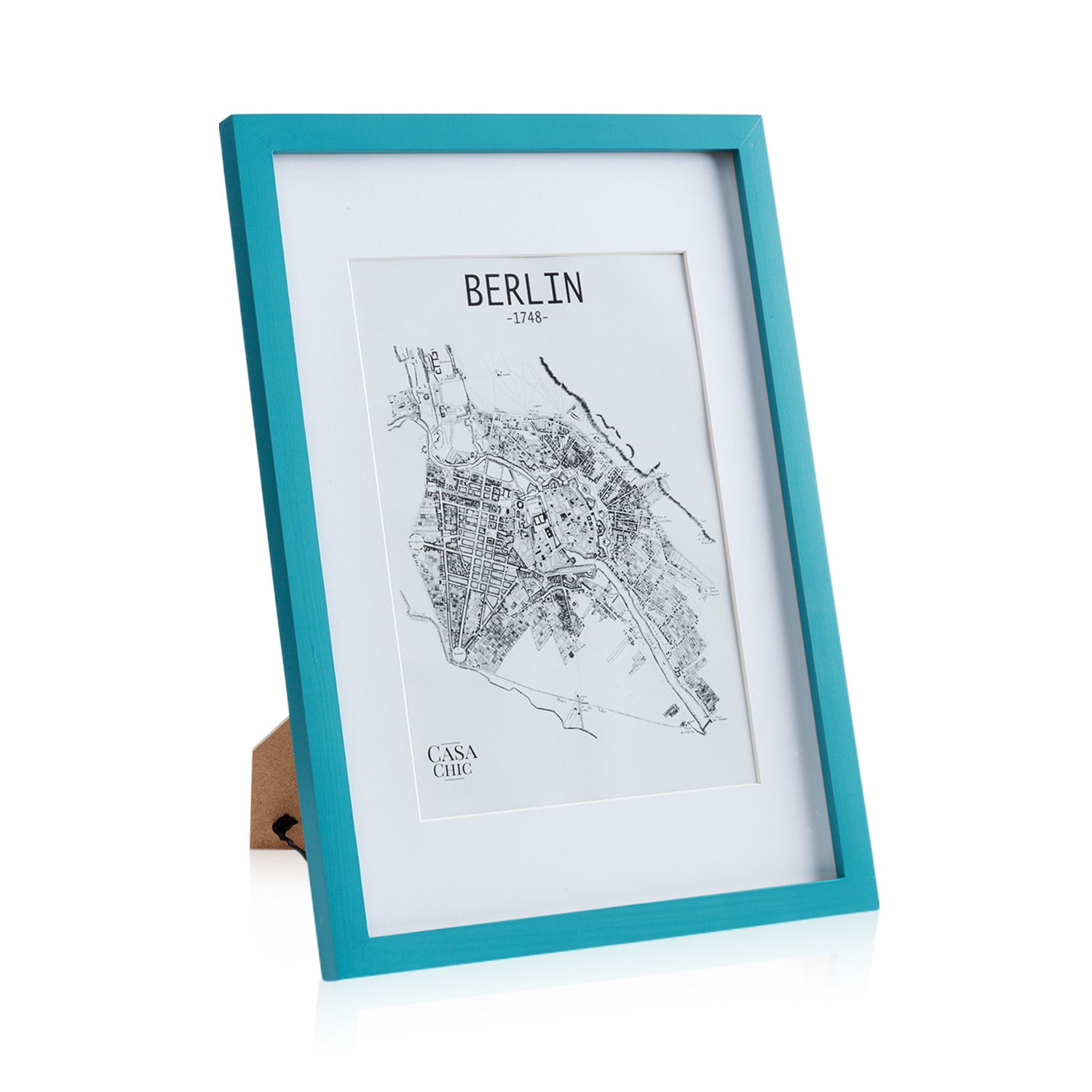 Casa Chic Finsbury, okvir za slike, pravokutni, fotografije DIN A3, nosač, pleksiglas