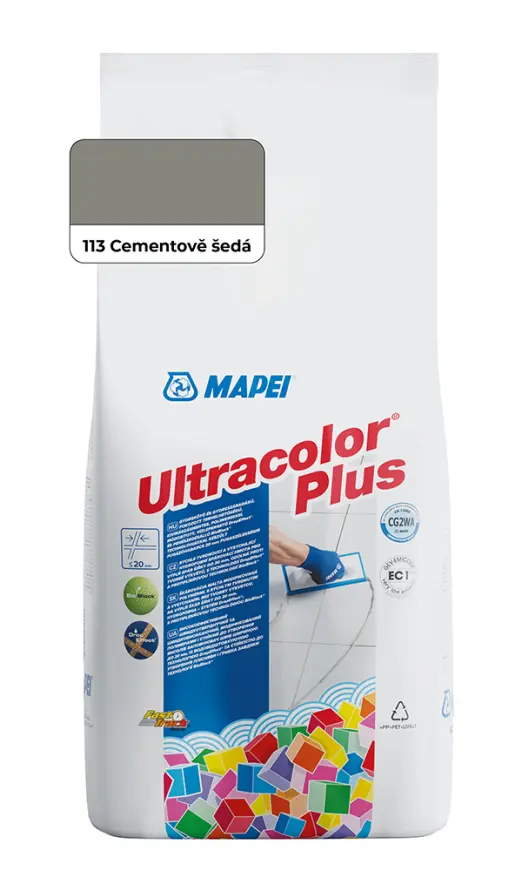 Mapei Masa za fugiranje Ultracolor Plus 113 siva 2 kg