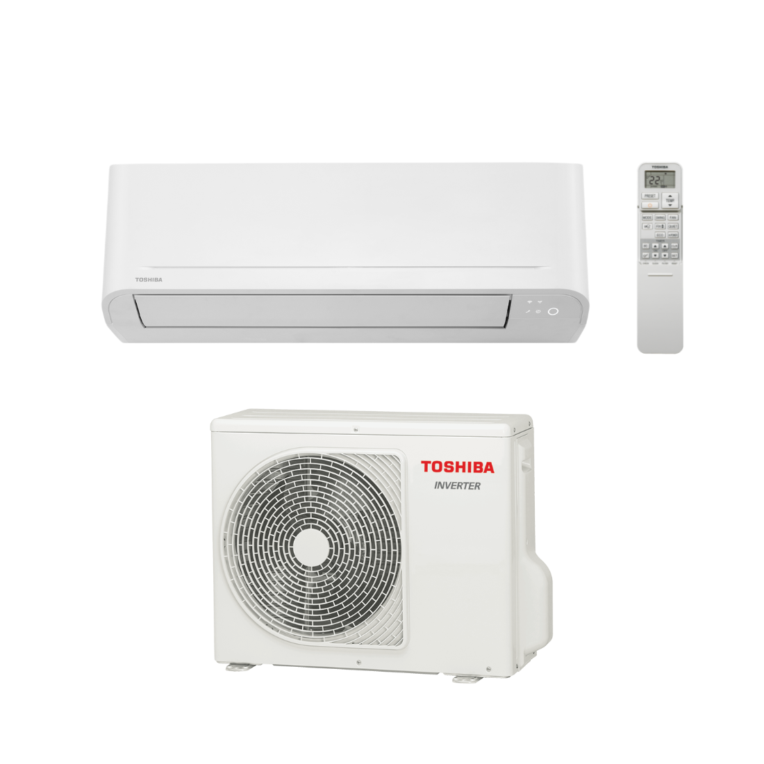 Toshiba klima uređaj SEIYA Classic 2, RAS-B18B2KVG-E2/ RAS-18B2AVG-E2, 5,5 kW
