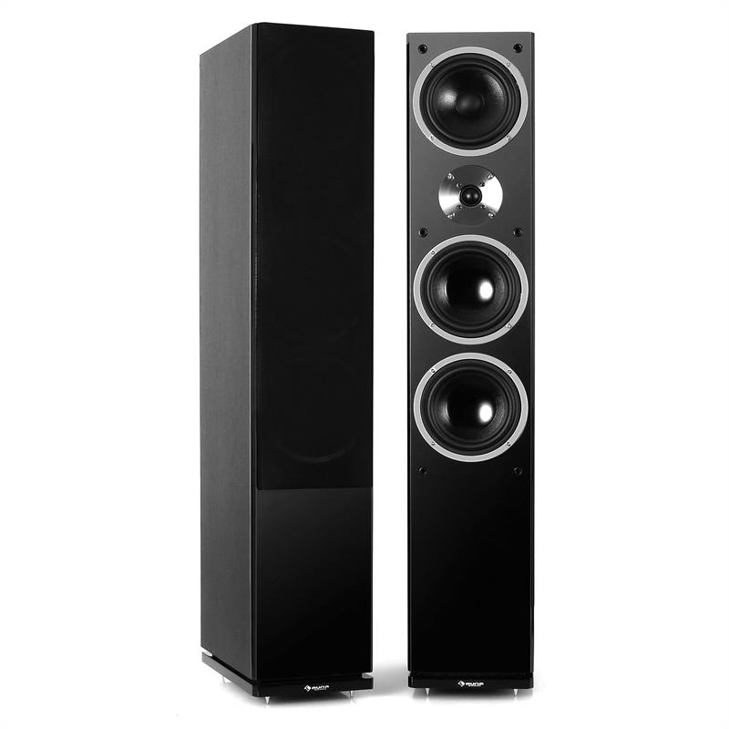 Auna linija-600-BK Samostojeći Pasivni Par Zvučnika 140W RMS