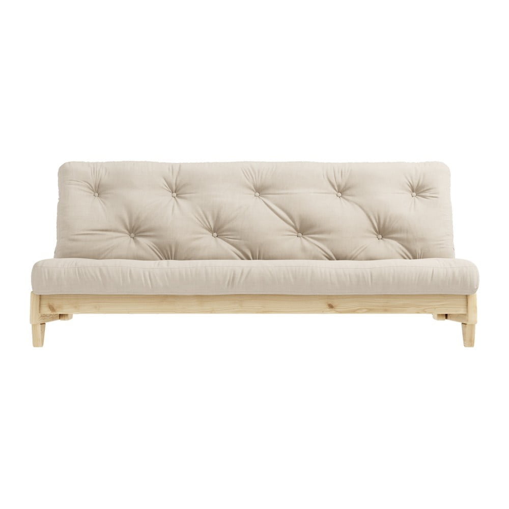 Kauč na razvlačenje Karup Design Fresh Natural Clear/Bež