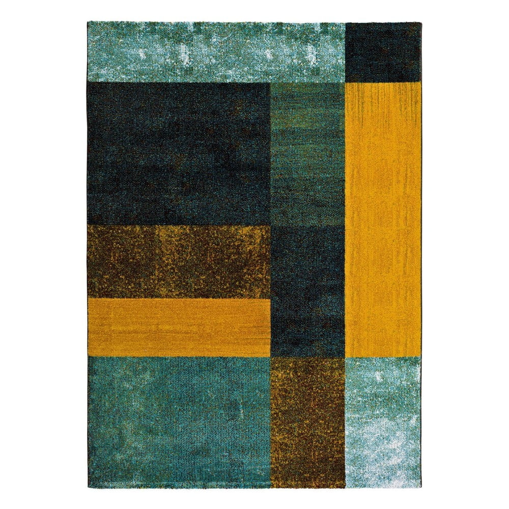 Žuti /plavi tepih 160x230 cm Pandora Pablo – Universal