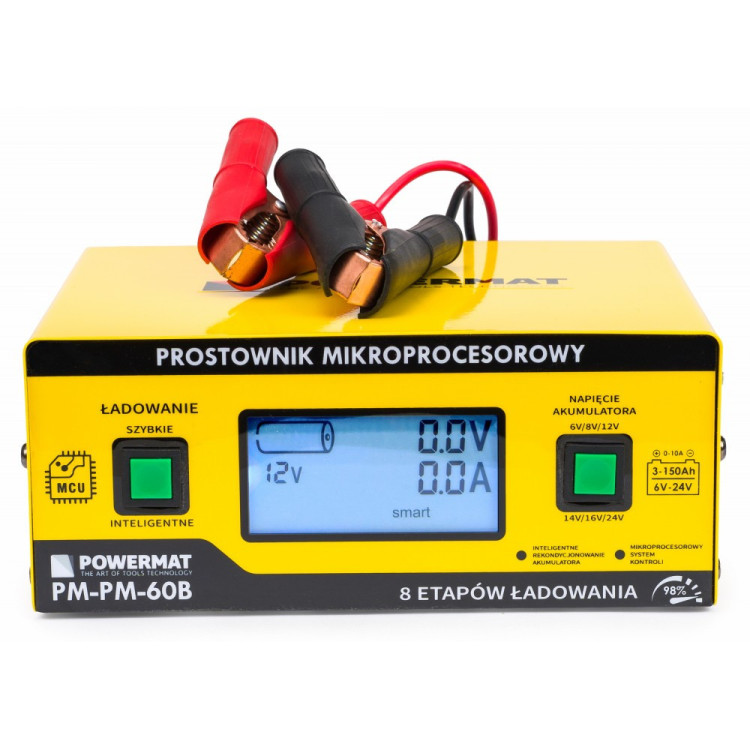 Punjač mikroprocesor 6/24V  PM-PM-60B