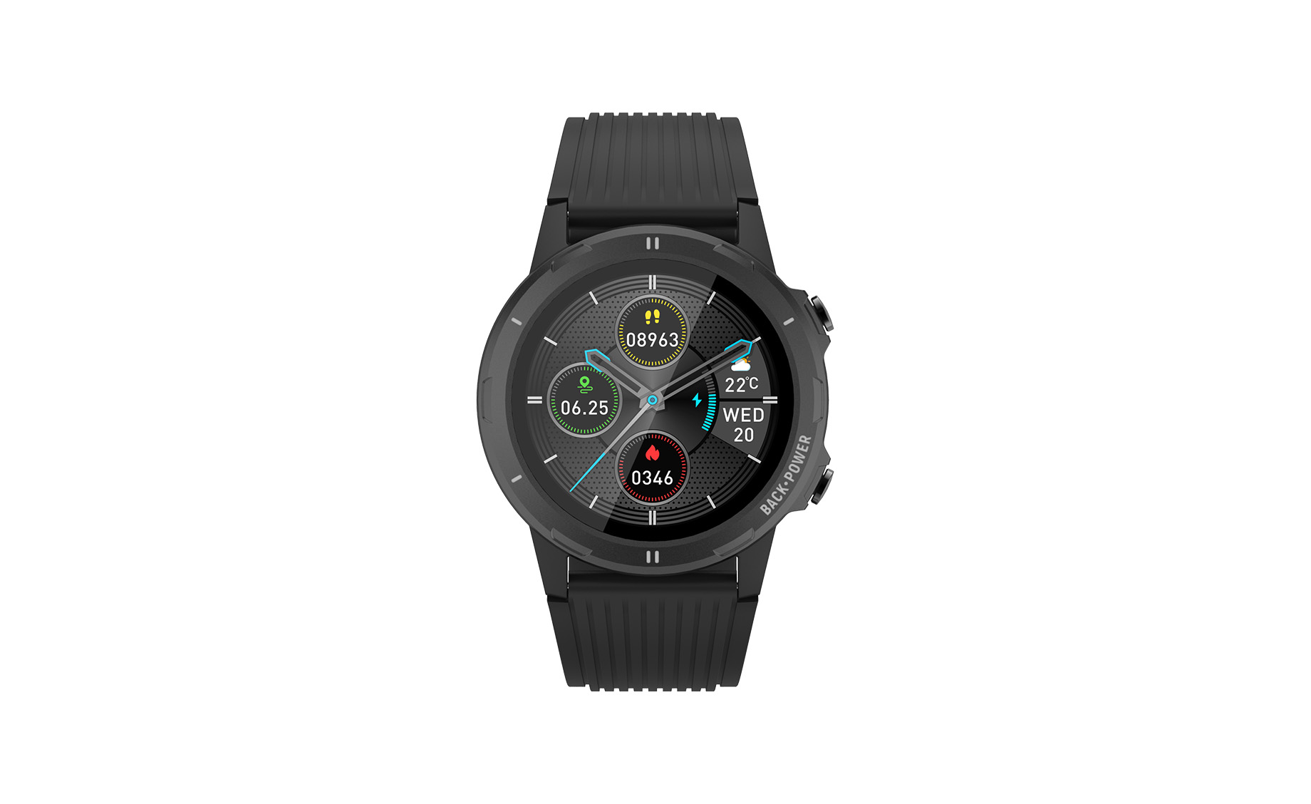 Denver SW-351 Fitnes smart watch , crni