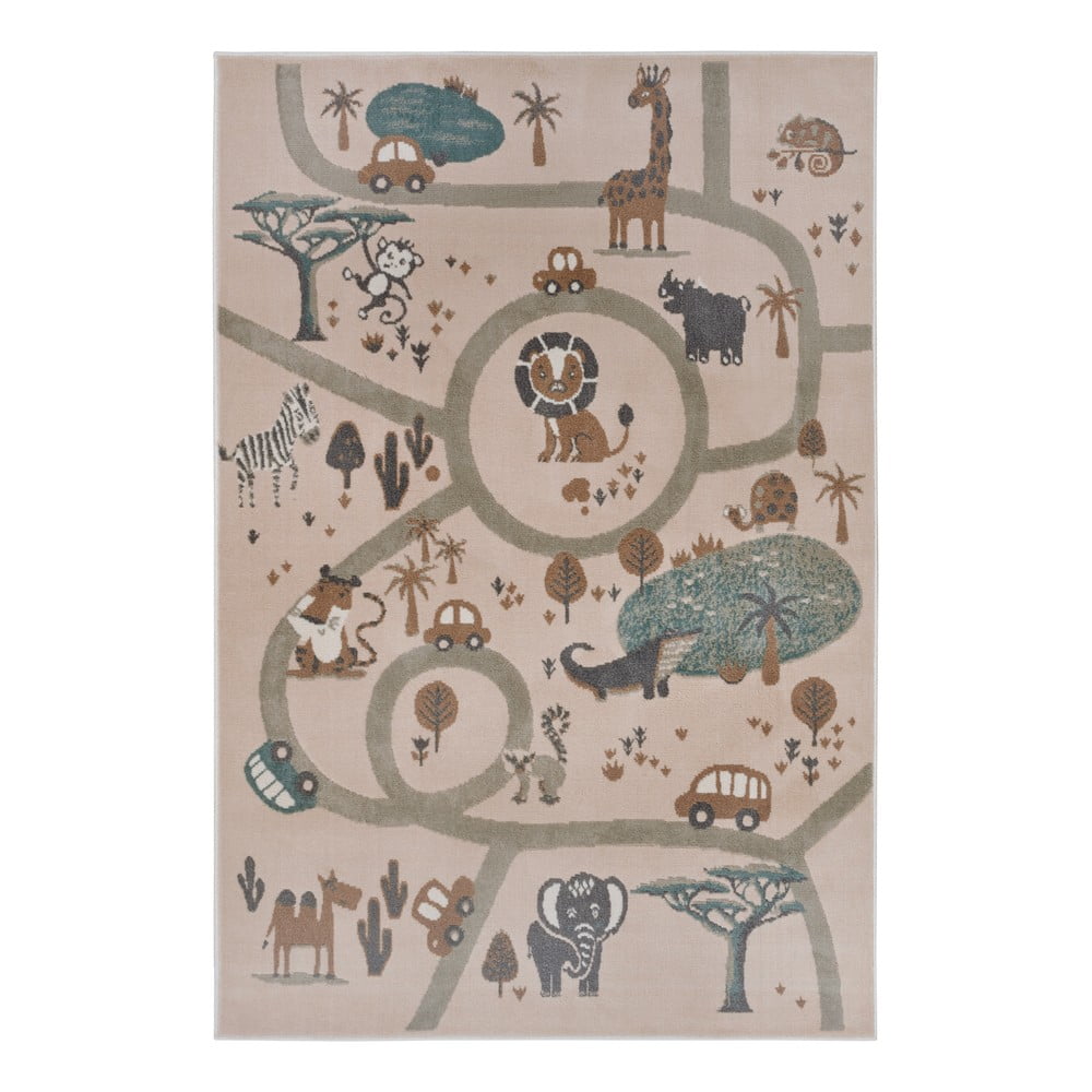 Bež dječji tepih 160x235 cm Animal Park – Hanse Home