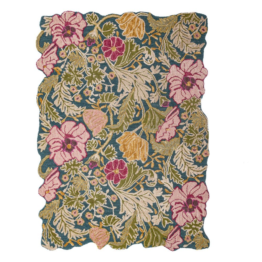 Ručno rađen vunen tepih 160x230 cm Daphne Shaped Floral – Flair Rugs