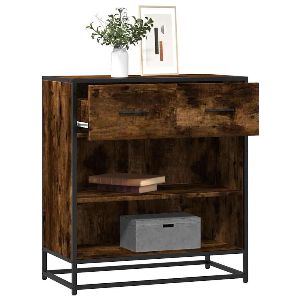 Komoda boja hrasta 68x35x76 cm konstruirano drvo