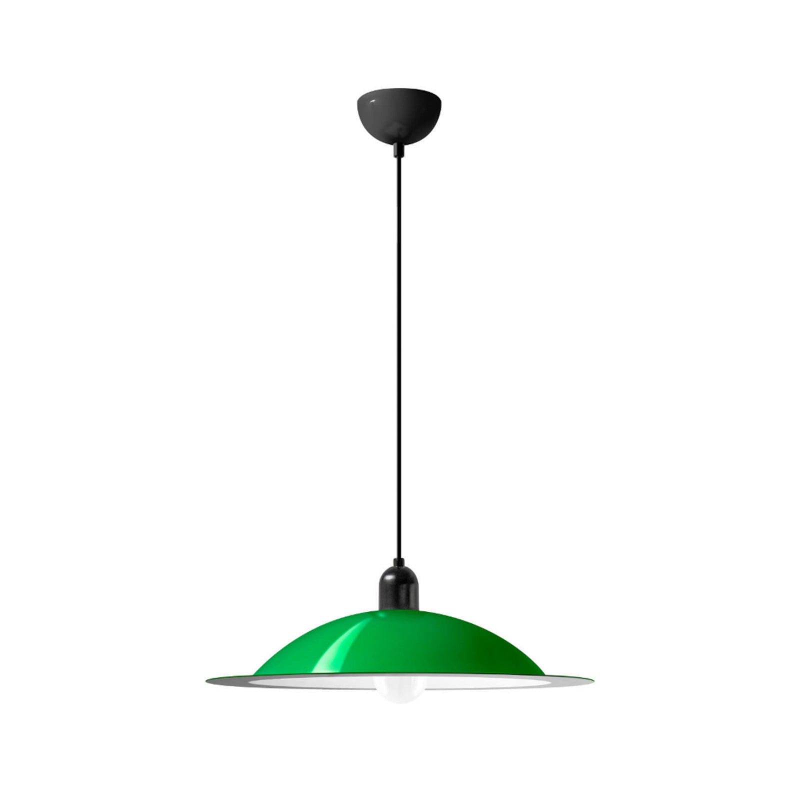 Stilnovo Lampiatta LED viseća lampa, Ø 50cm, zelena