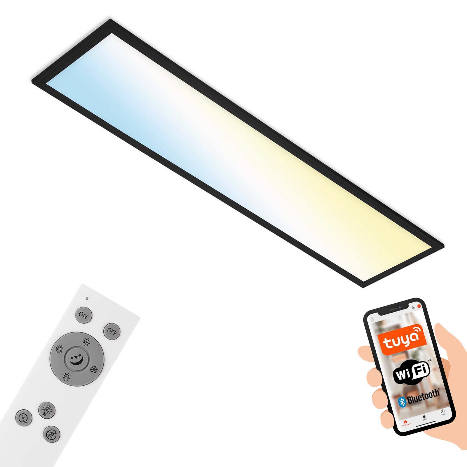 LED stropna svjetiljka Piatto S WiFi Bluetooth CCT daljinski upravljač