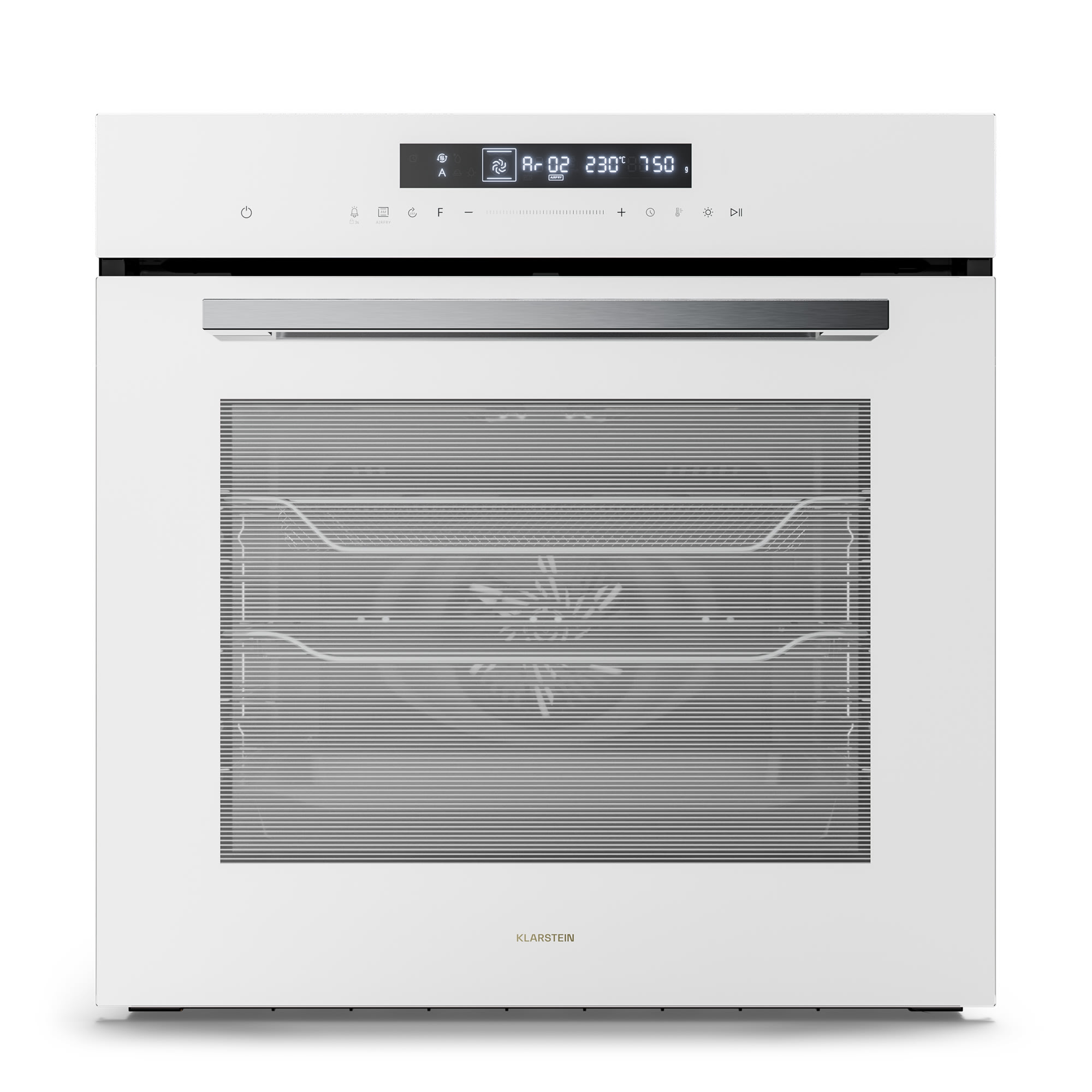 Klarstein Pećnica Airjet | Električna pećnica s funkcijom friteze | 2900 W | 72 L | 60 cm