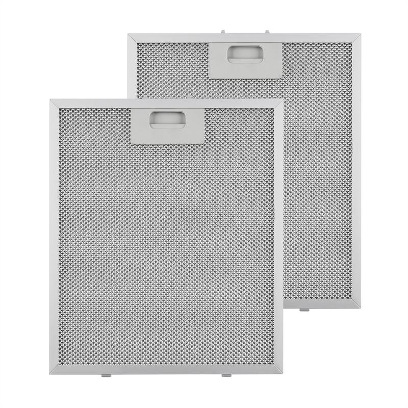 Klarstein filter za masnoću, zamjenski filter, aluminij, 27,1 x 31,8 cm, 2 komada, dijelovi