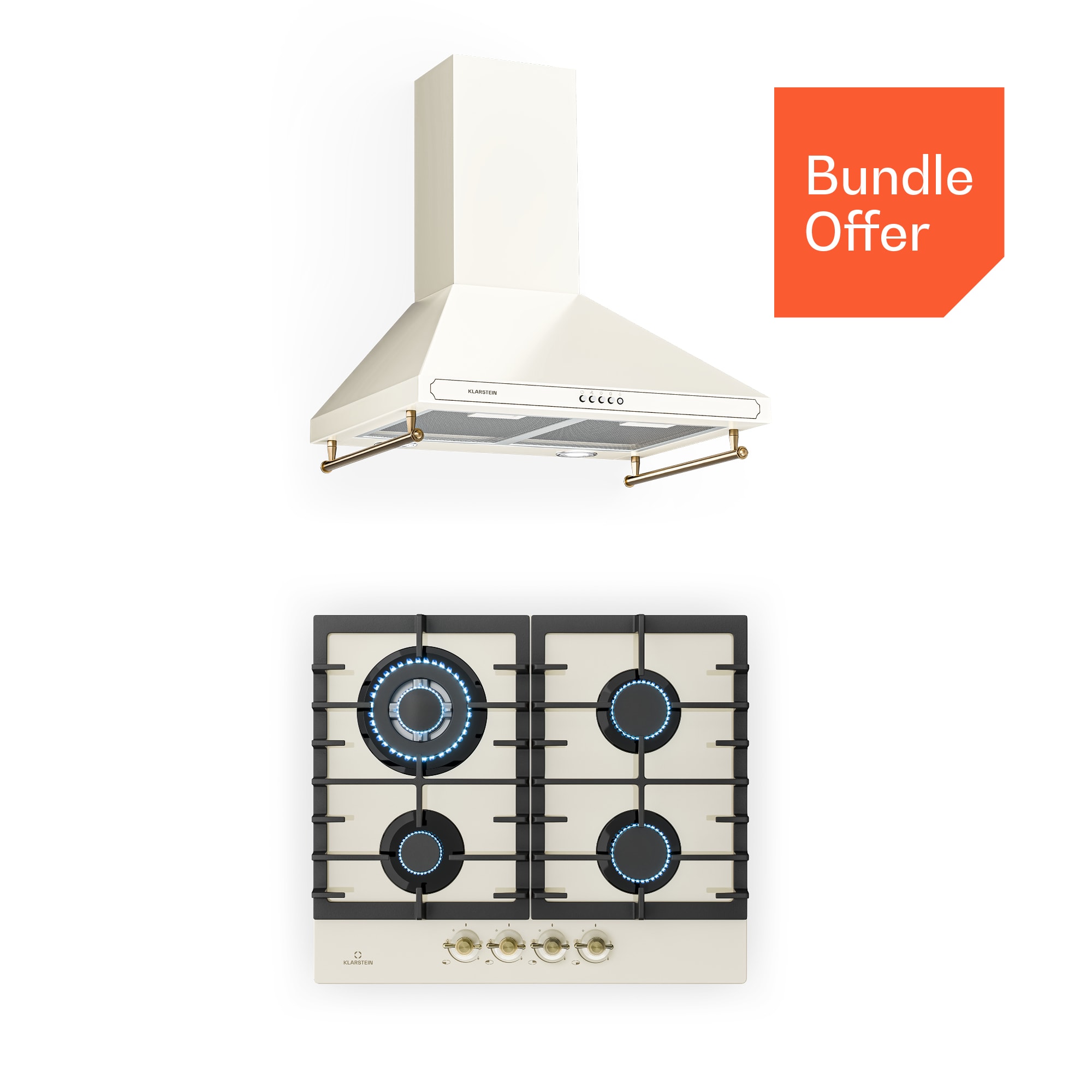 Klarstein Victoria 60 Duo Set plin, Plinsko kuhalo, Napa za kuhanje