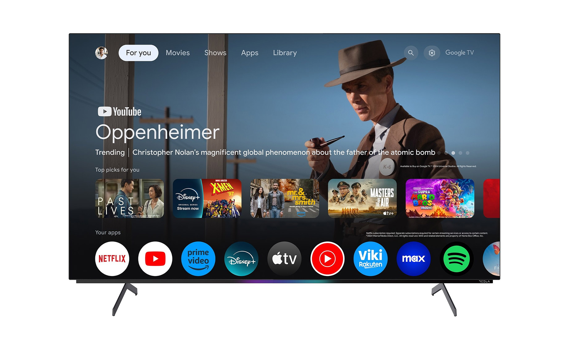 Tesla O55S949GUS Ultra HD OLED TV