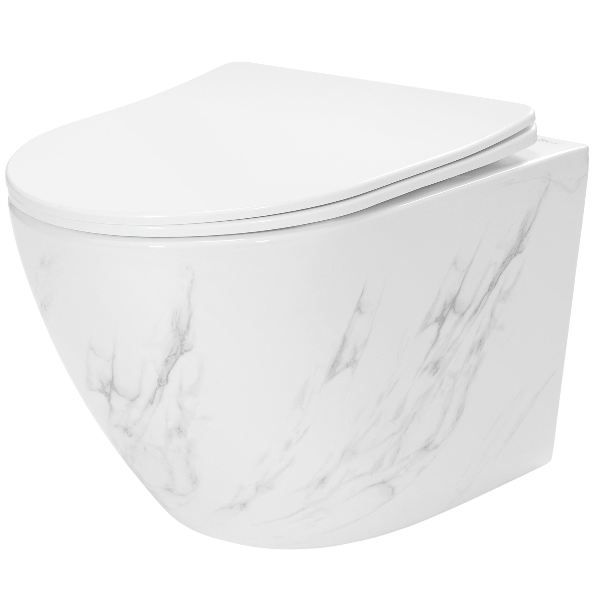 WC školjka (bez ruba) Rea Carlos Nature Marble