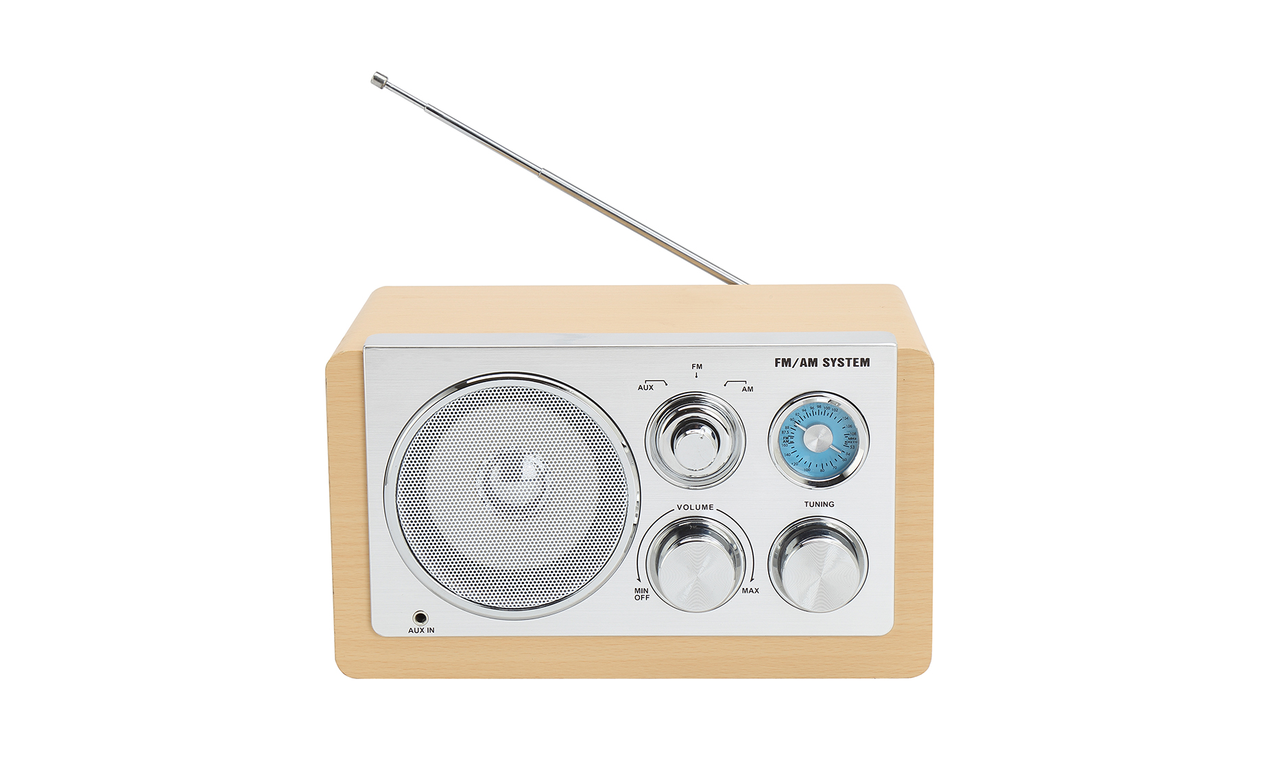 Denver TR-63 FM/AM radio , wood