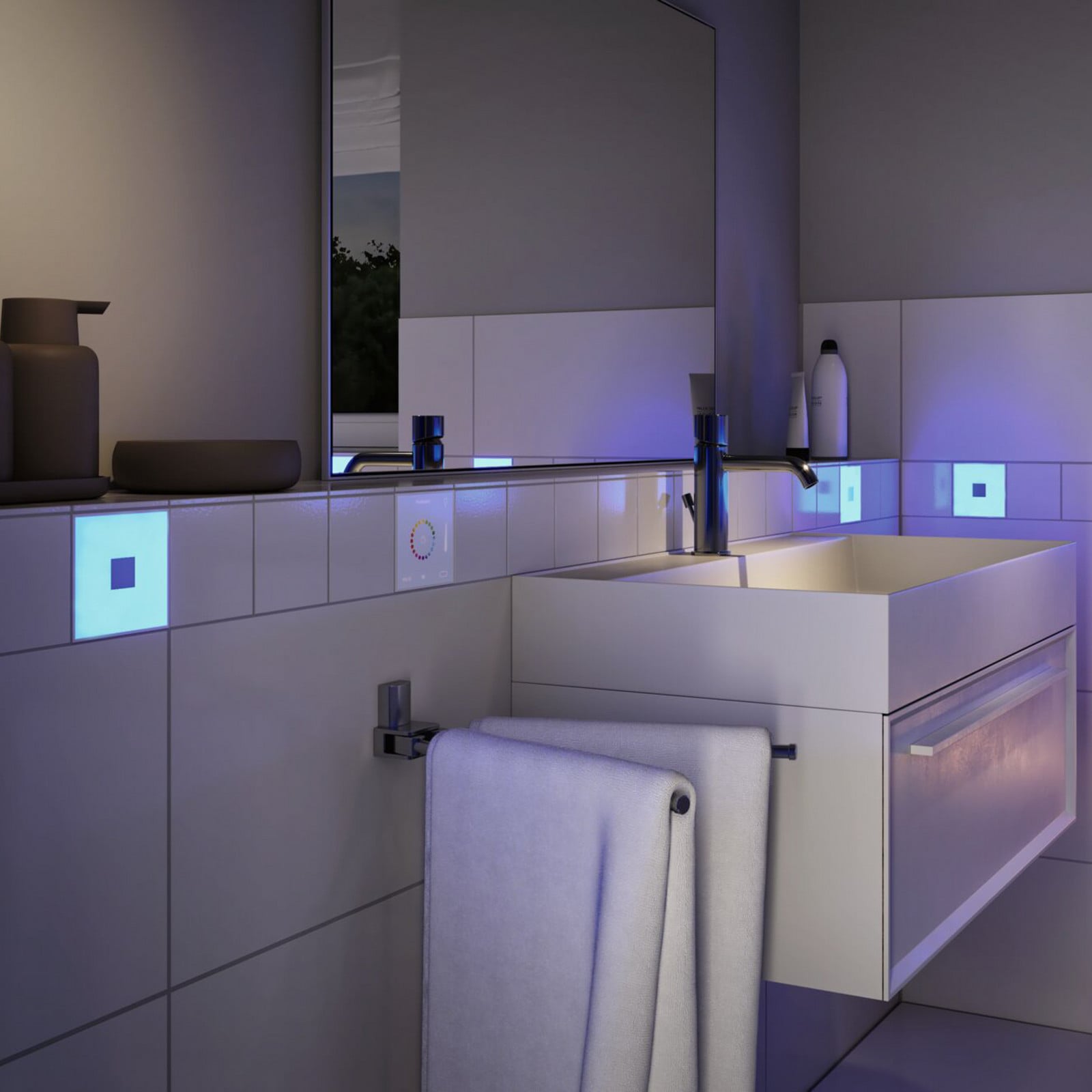 Paulmann LumiTiles Touch Module Square zidni prekidač