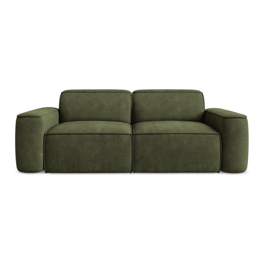 Zelena sofa od šenila 204 cm Omao – Makamii
