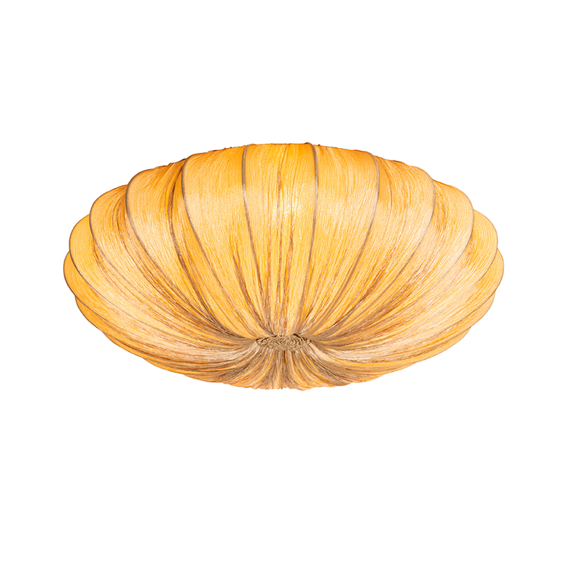Dizajnerska stropna svjetiljka bež 60 cm 5-svjetala - Plu