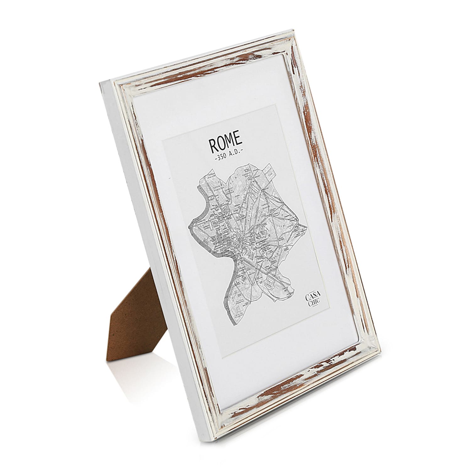 Casa Chic Lancaster, okvir za slike, pravokutni, DIN A4 fotografije, nosač, drvo