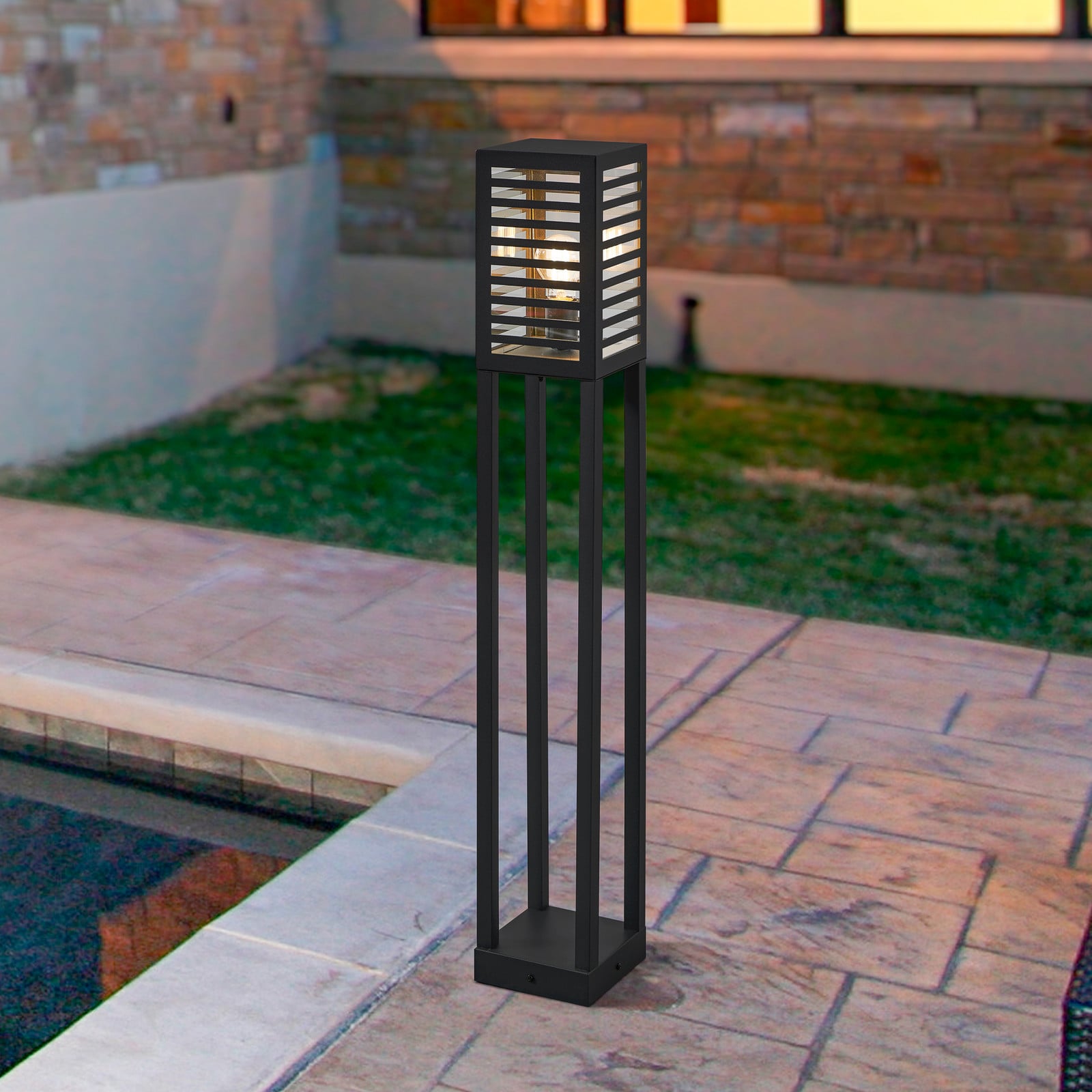 Alamonte 3 svjetlo za stazu, crno