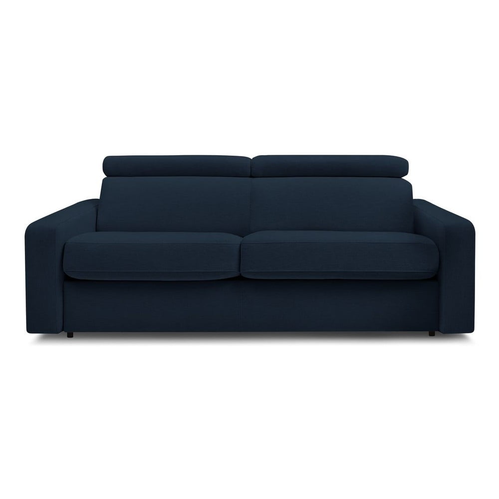 Tamno plava sklopiva sofa 195 cm Monaco – Bobochic Paris