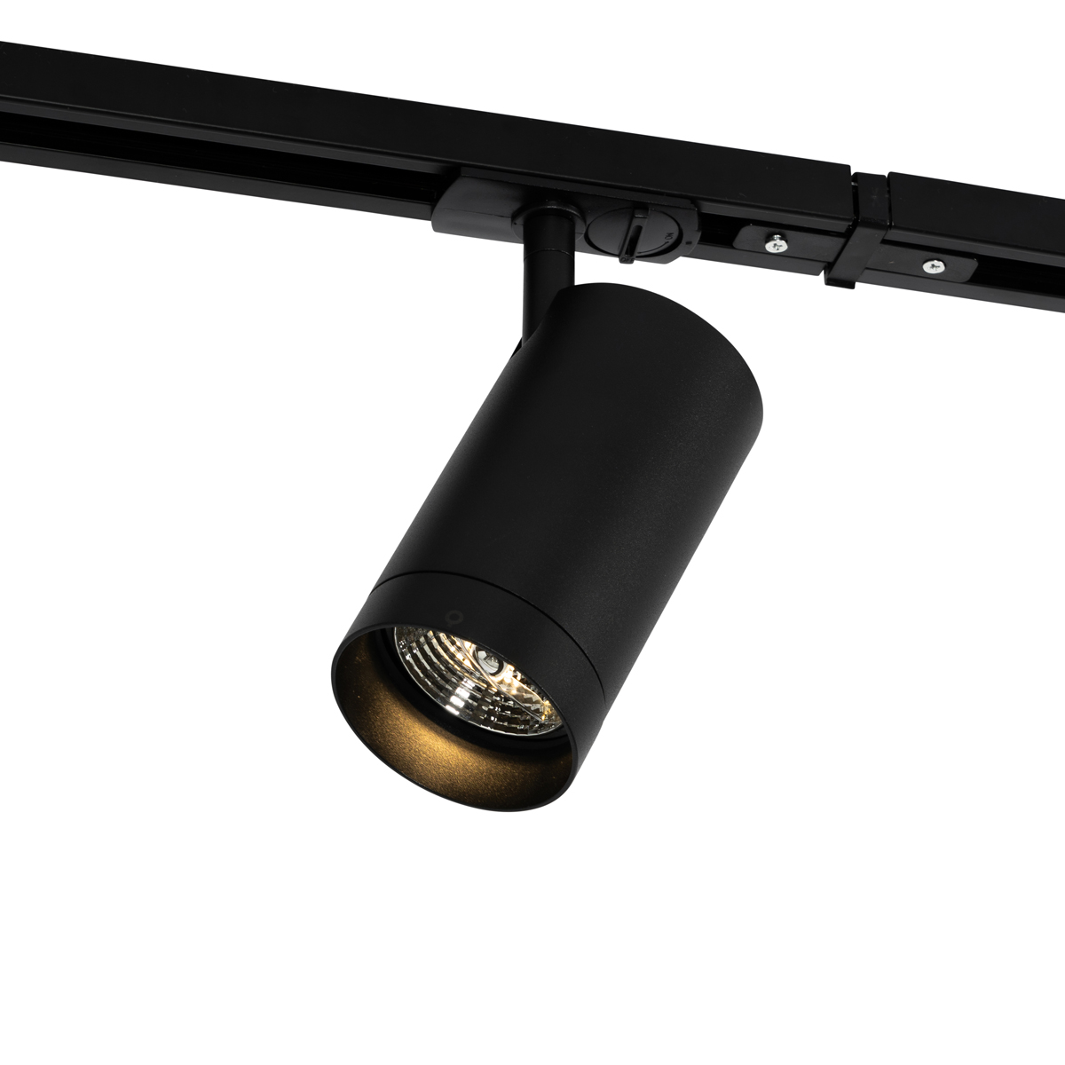 Moderni sustav tračnih svjetiljki s 5 reflektora crni 1-fazni GU10 70mm - Iconic Jeana Luxe