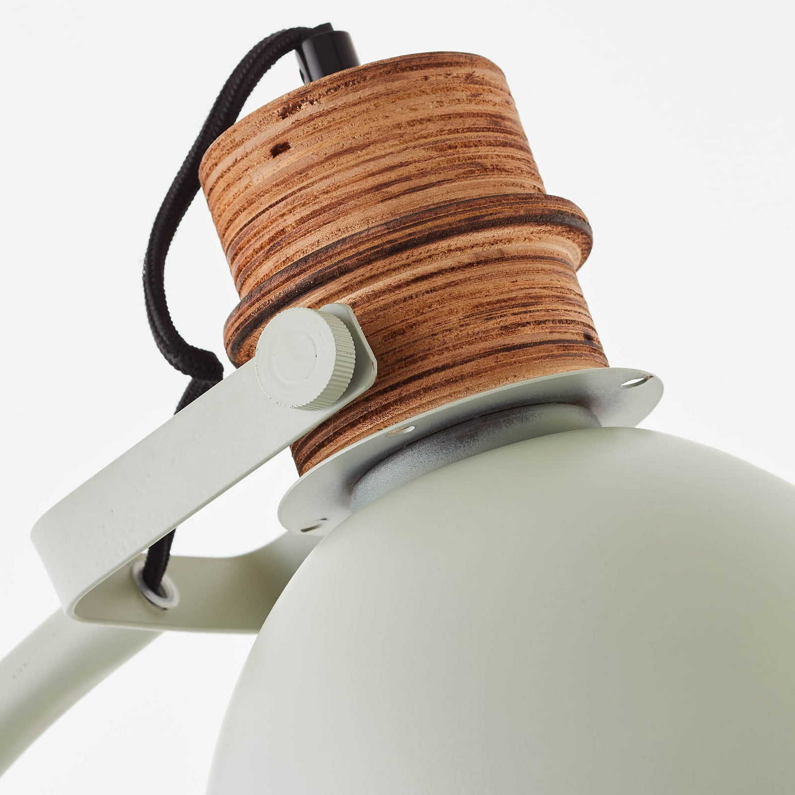 Podna lampa Erena, okretna glava, svijetlo zelena