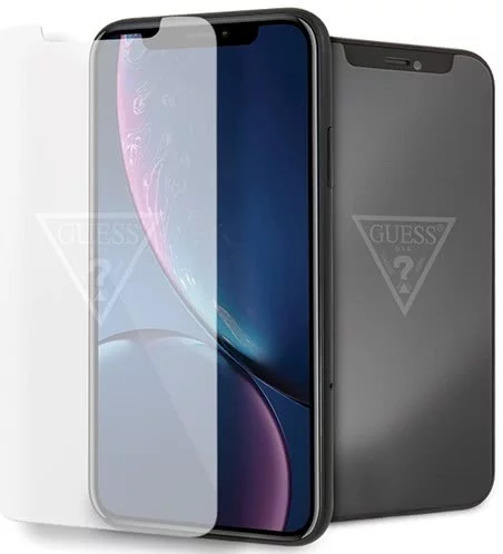 Zaštitno staklo Guess glass hartowane GUTGMI61TR iPhone Xr Invisible Logo (GUTGMI61TR)