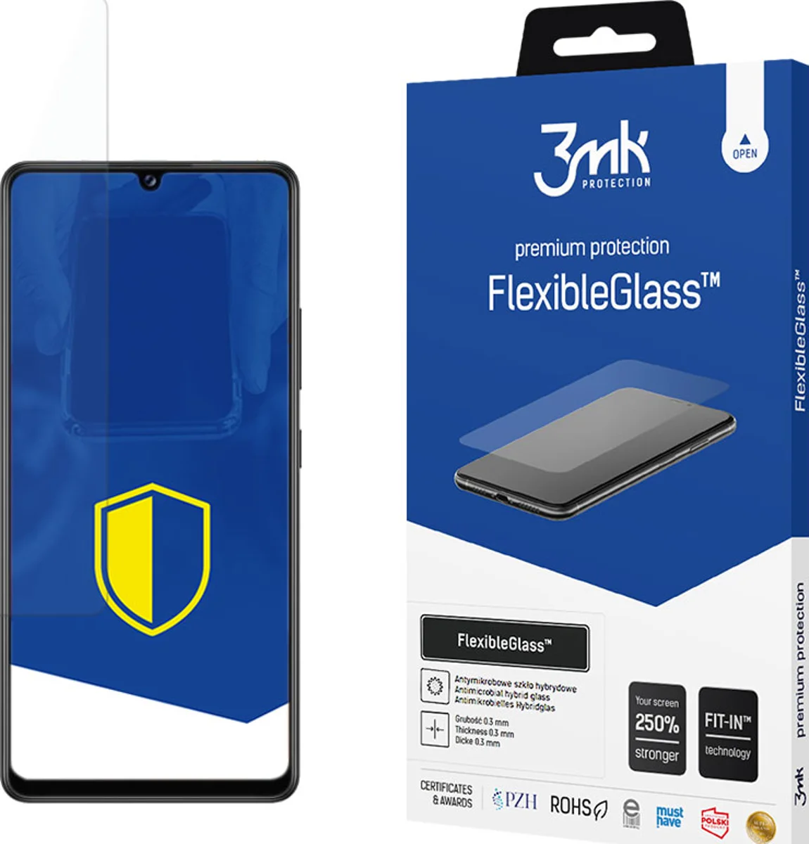 Zaštitno staklo 3MK FlexibleGlass Samsung A426 A42 5G Hybrid Glass